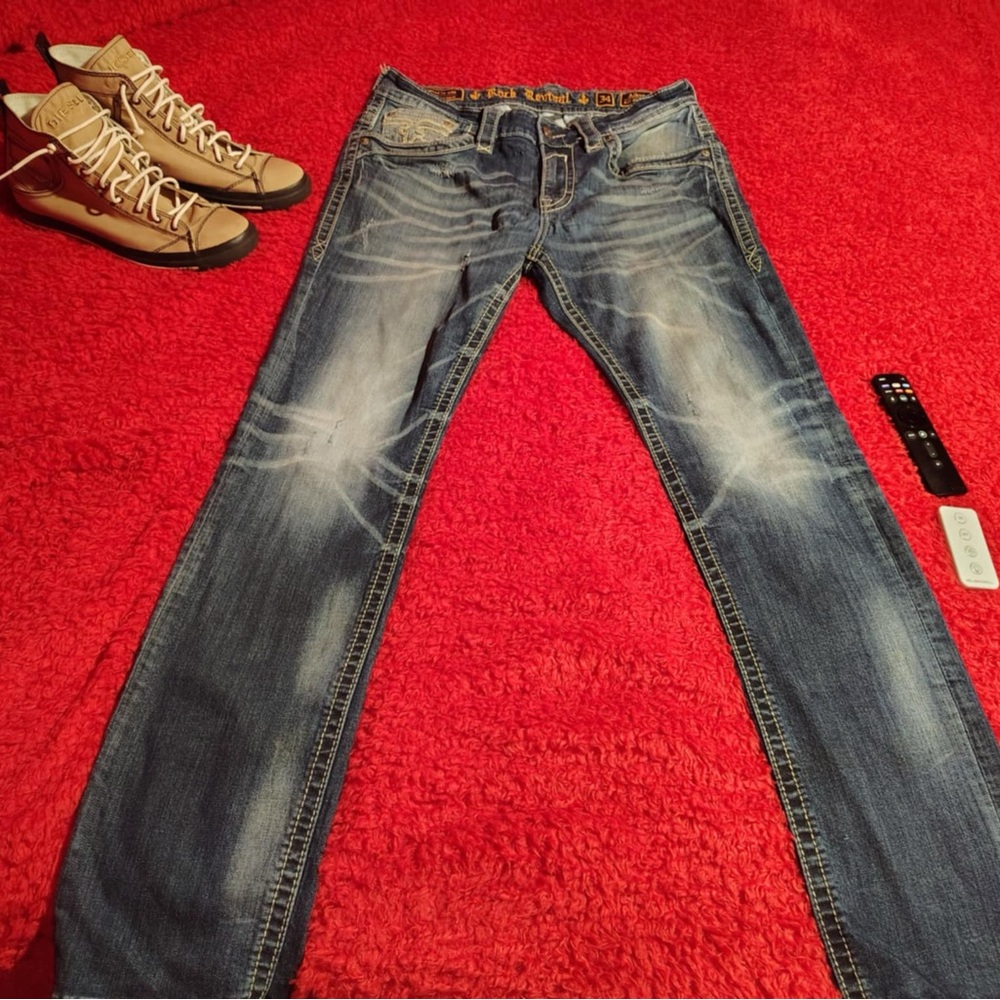Rock revival men’s jeans size 34